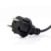 Гирлянда уличная 3,3мм черный провод 10м лампа мерцающая 100LED L Lux LINE-3.3-100 Синий