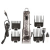 Триммер профессиональный аккумуляторный с 4 насадками и USB машинка для стрижки беспроводная Sokany SK-LF-9976