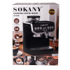 Кофеварка профессиональная электрическая с кофемолкой 1560 Вт 2 л Sokany SK-6866