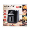 Аэрогриль-фритюрница SOKANY SK-10006 7 л, 1500 Вт, сенсорное управление, таймер