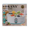 Йогуртница электрическая Sokany Yogurt Maker с баночками и таймером.