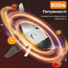 Блендер со стеклянной чашей 1.5 литра для коктейлей и смузи портативный 4 режима скорости 800 Вт Sokany