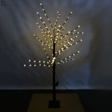 LED-дерево САКУРА декоративное 1.5 м, 144 LED, желтый свет, RGB, 8 режимов