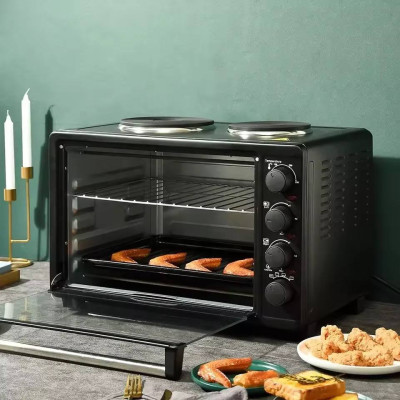 Комбинированная электроплита с духовкой LB60003 (30 л, 3100 Вт, 2 конфорки) №1