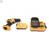 Шуруповерт акумуляторний DeWalt 24V з набором інструментів у кейсі, 2 акумулятори 5.0Ah