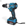 Шуруповерт MAKITA 36V Безщітковий + 2 АК 5Ah + Металевий патрон + Набір інструментів 53 в 1