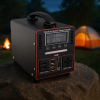 Портативна зарядна станція 600W 40Ah LiFePO4 із чистою синусоїдою, USB, Type-C та розеткою 220V