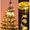 Світлодіодна ялинкова гірлянда у вигляді стрічки 100 Led 10 метрів Christmas Decoration Жовтий 