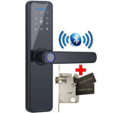 Замок AND 5323 SMART TUYA с паролем, сенсором и комбинированным управлением для дверей.