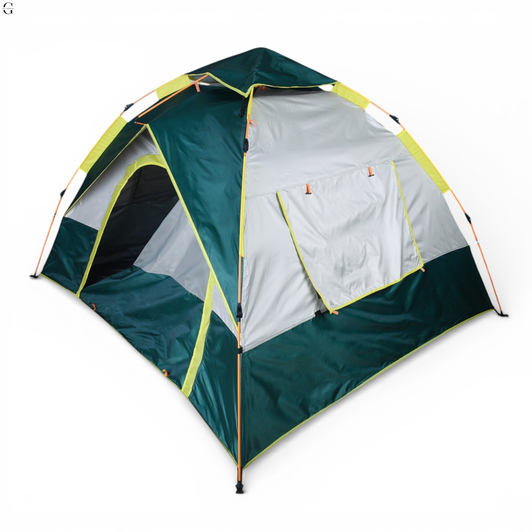 Автоматическая туристическая палатка EasyCamp 200×180×145 см для походов и отдыха.