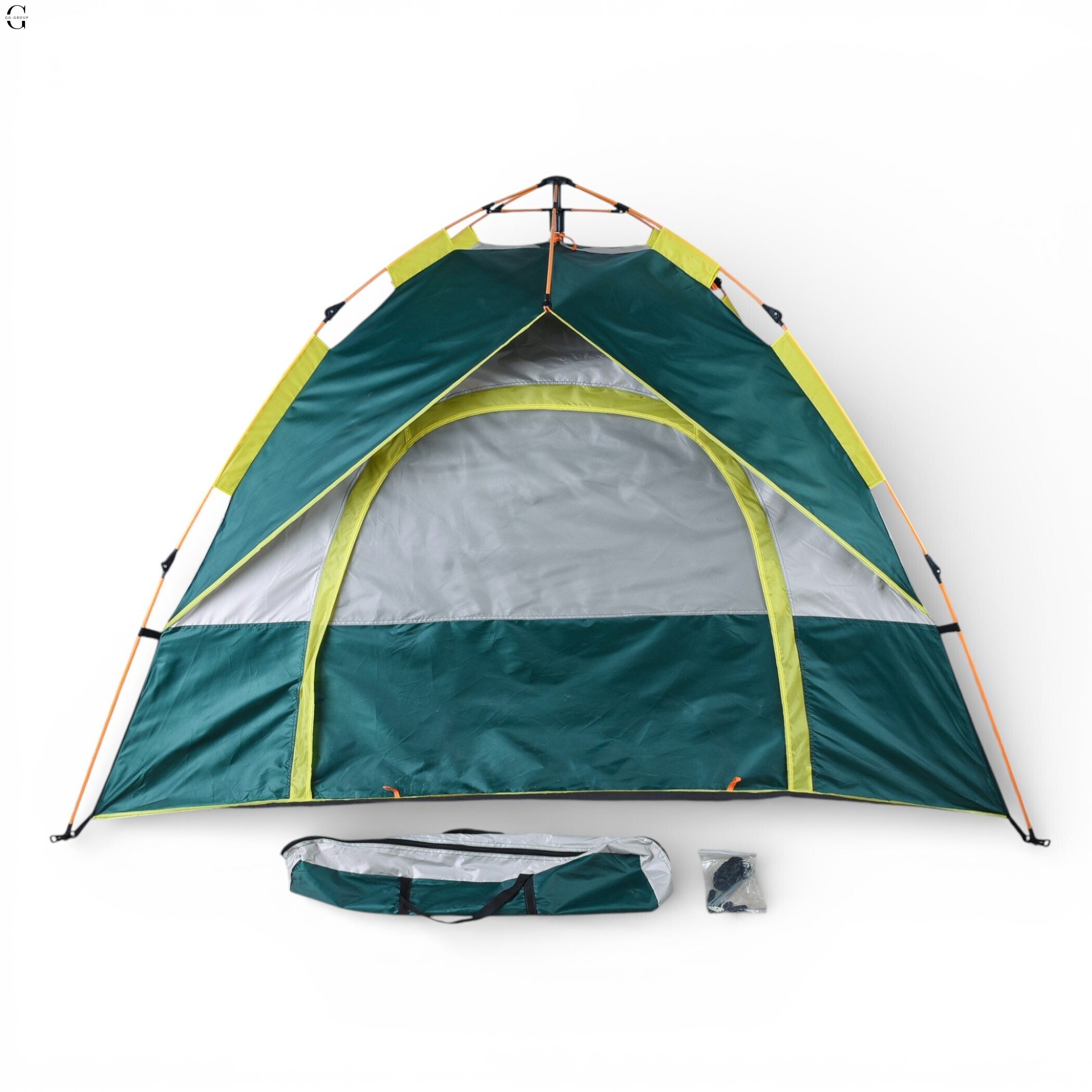Автоматическая туристическая палатка EasyCamp 200×180×145 см для походов и отдыха.