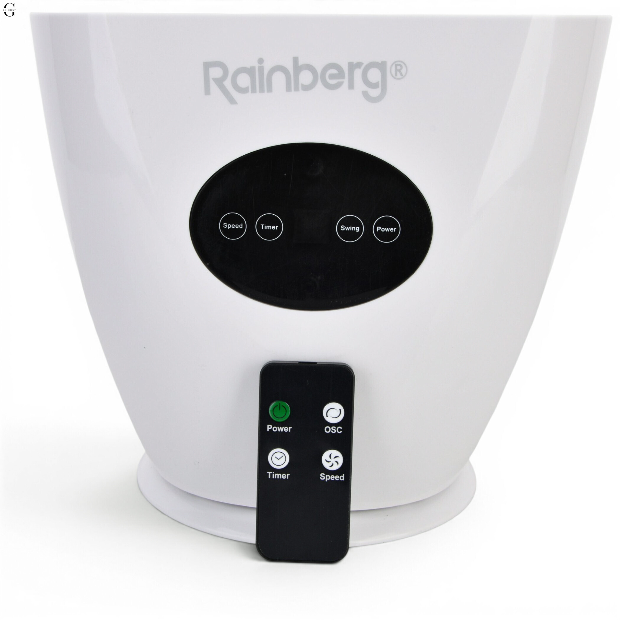     Сучасний tower-вентилятор без лопатей 45W з пультом ДК та LED-керуванням
