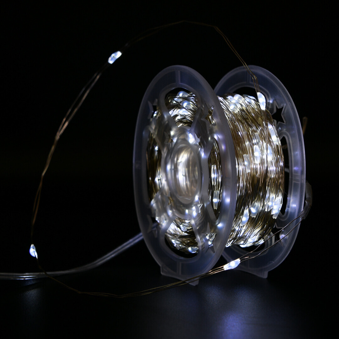 Гірлянда «Роса» 100 м/1000 High-Brightness LED, IP44, білий