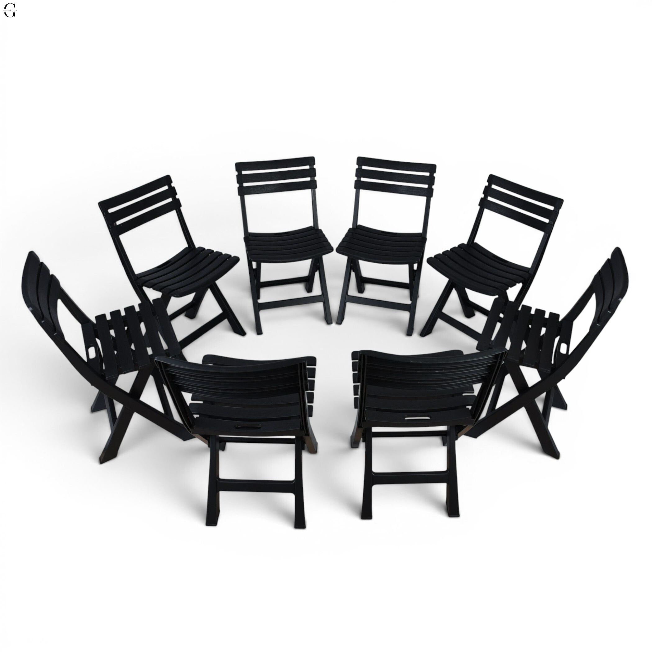 Кемпінговий комплект Travel Table Set — складний стіл HDPE 180 см та 8 туристичних крісел