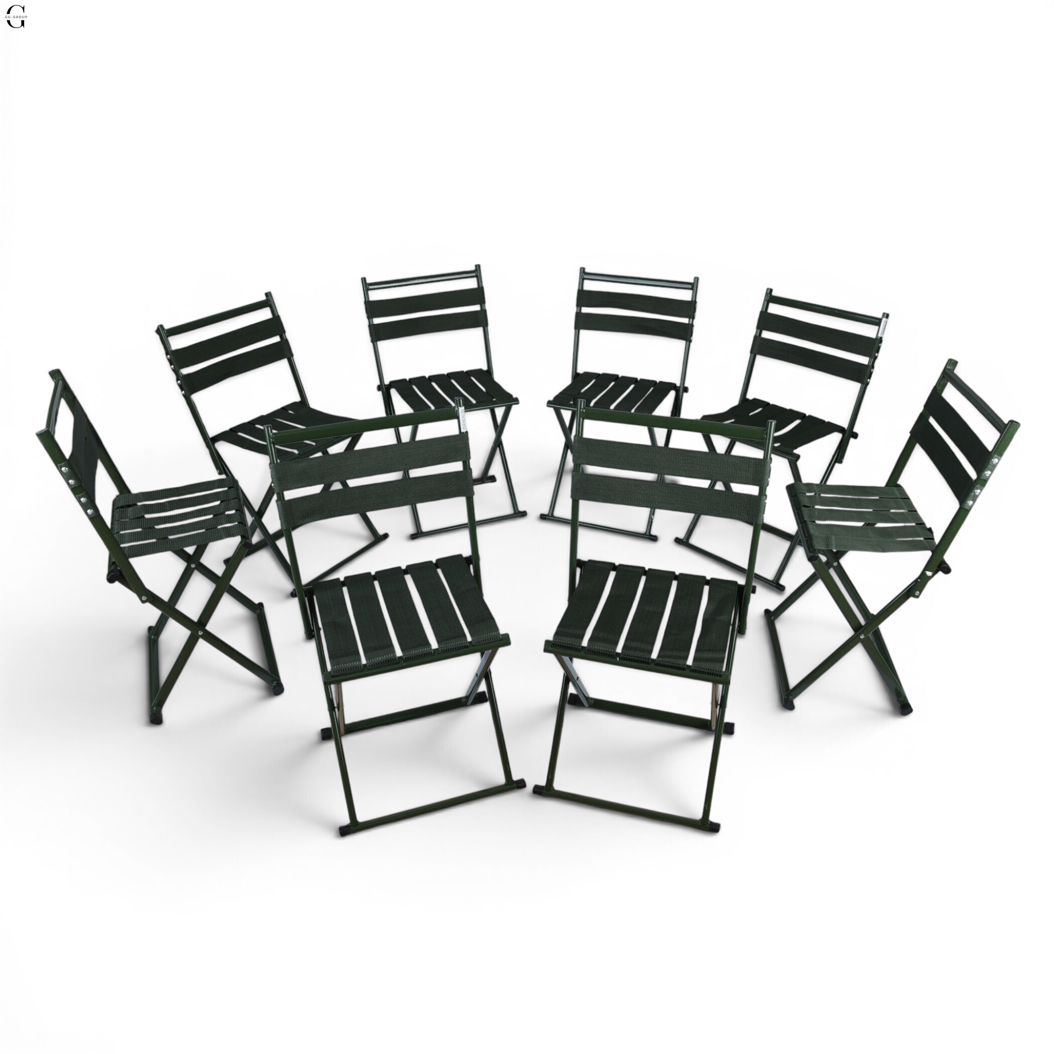 Кемпінговий комплект Travel Table Set — складний стіл HDPE 180 см та 8 туристичних крісел