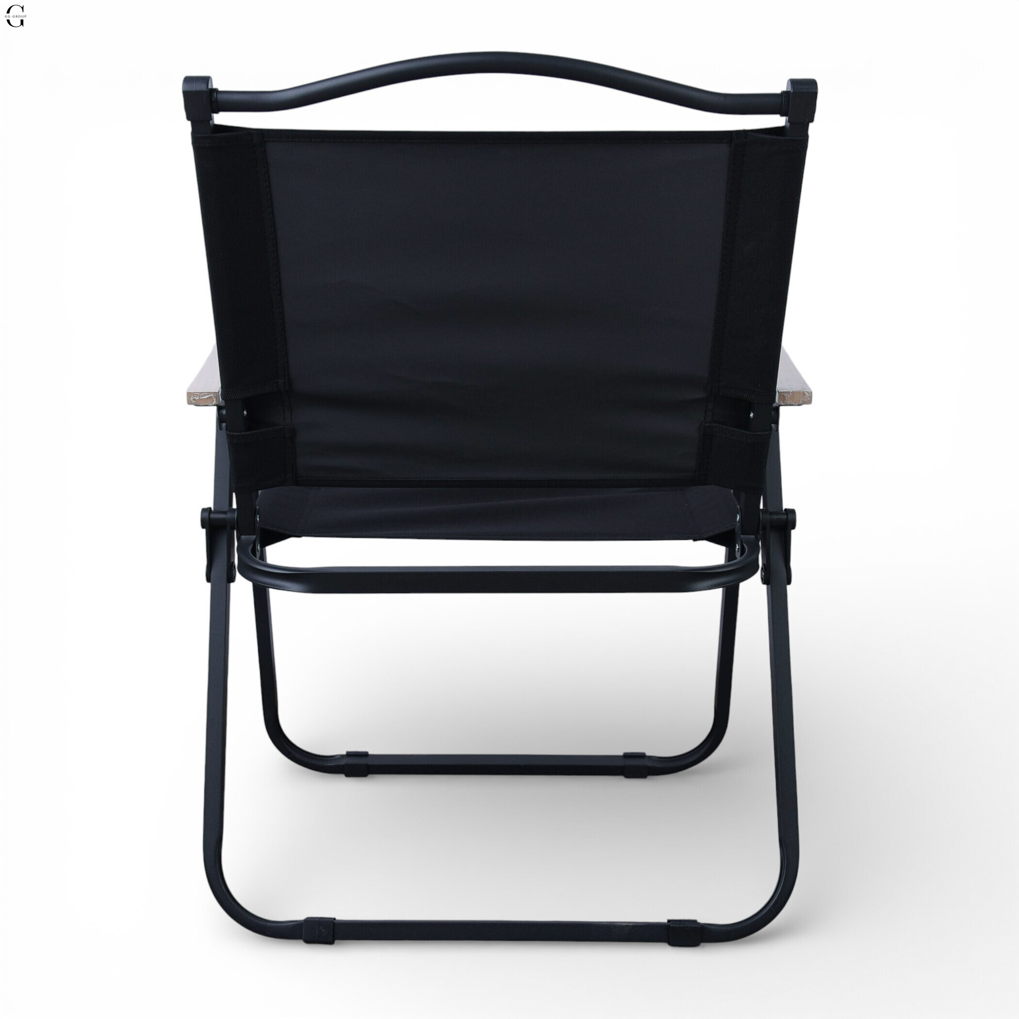 Складное туристическое кресло 600D Oxford, стальная рама, до 120 кг, 55×46 см