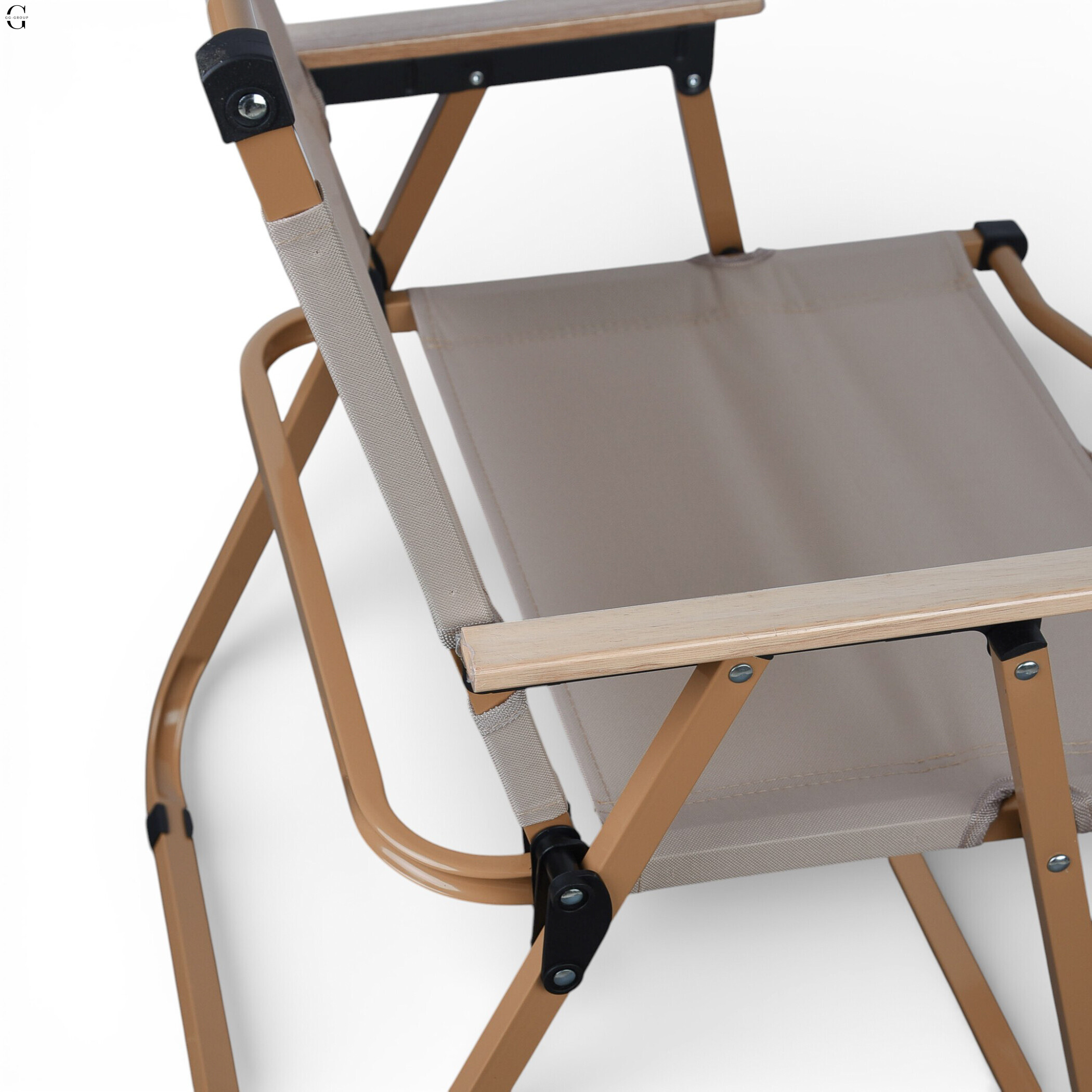Набор туристических складных кресел со столом CampSet Outdoor – 2 кемпинговых стула и стол.