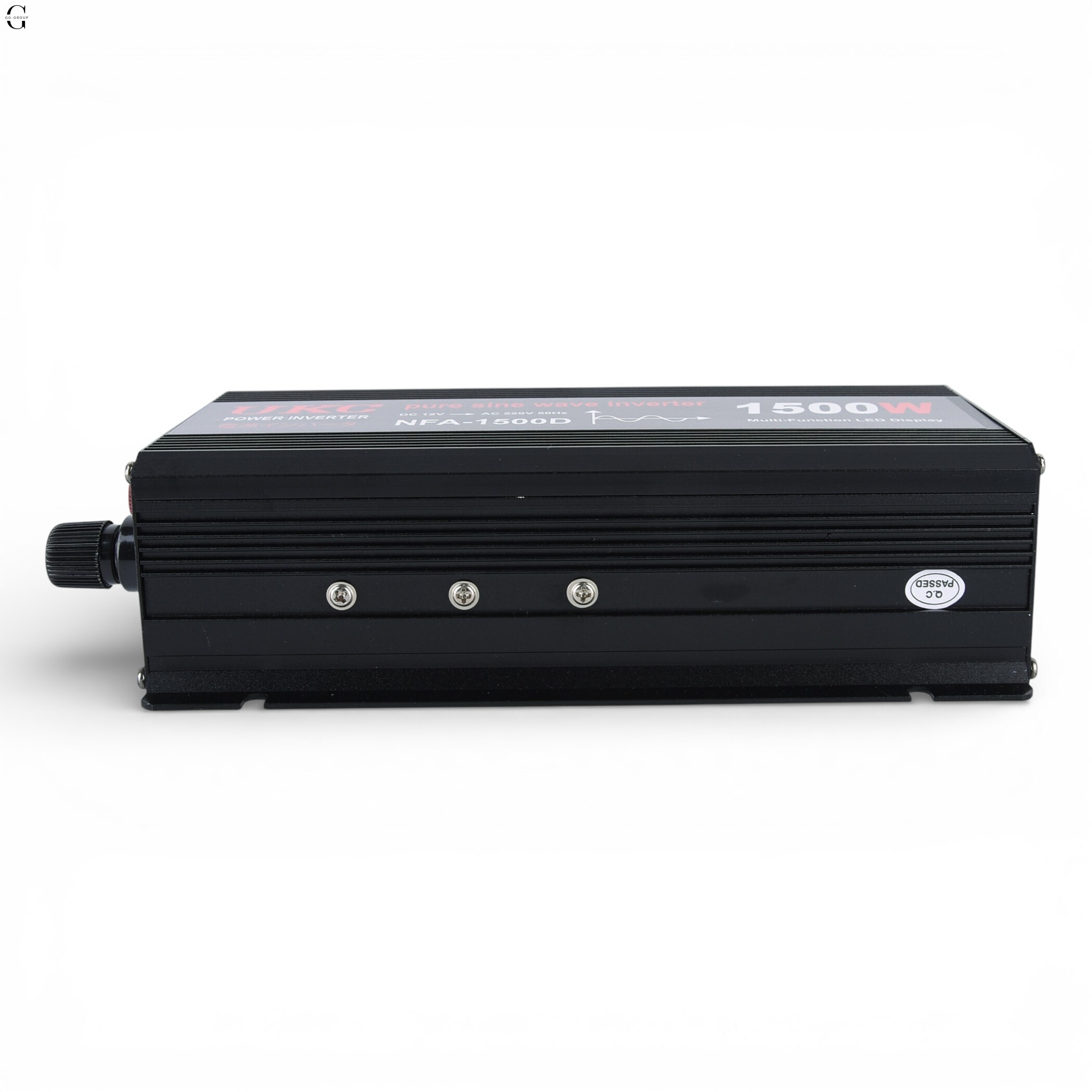 Інвертор напруги UKC NFA-1500D 1500W (чиста синусоїда) 12V → 220V 