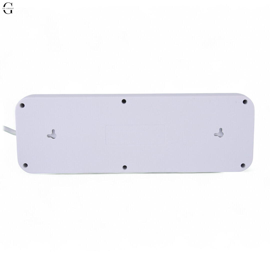 Сетевой фильтр Удлинитель USB ТК-15 (10×220В+4×USB+1×Type-C), F26u, Белый, 5 м