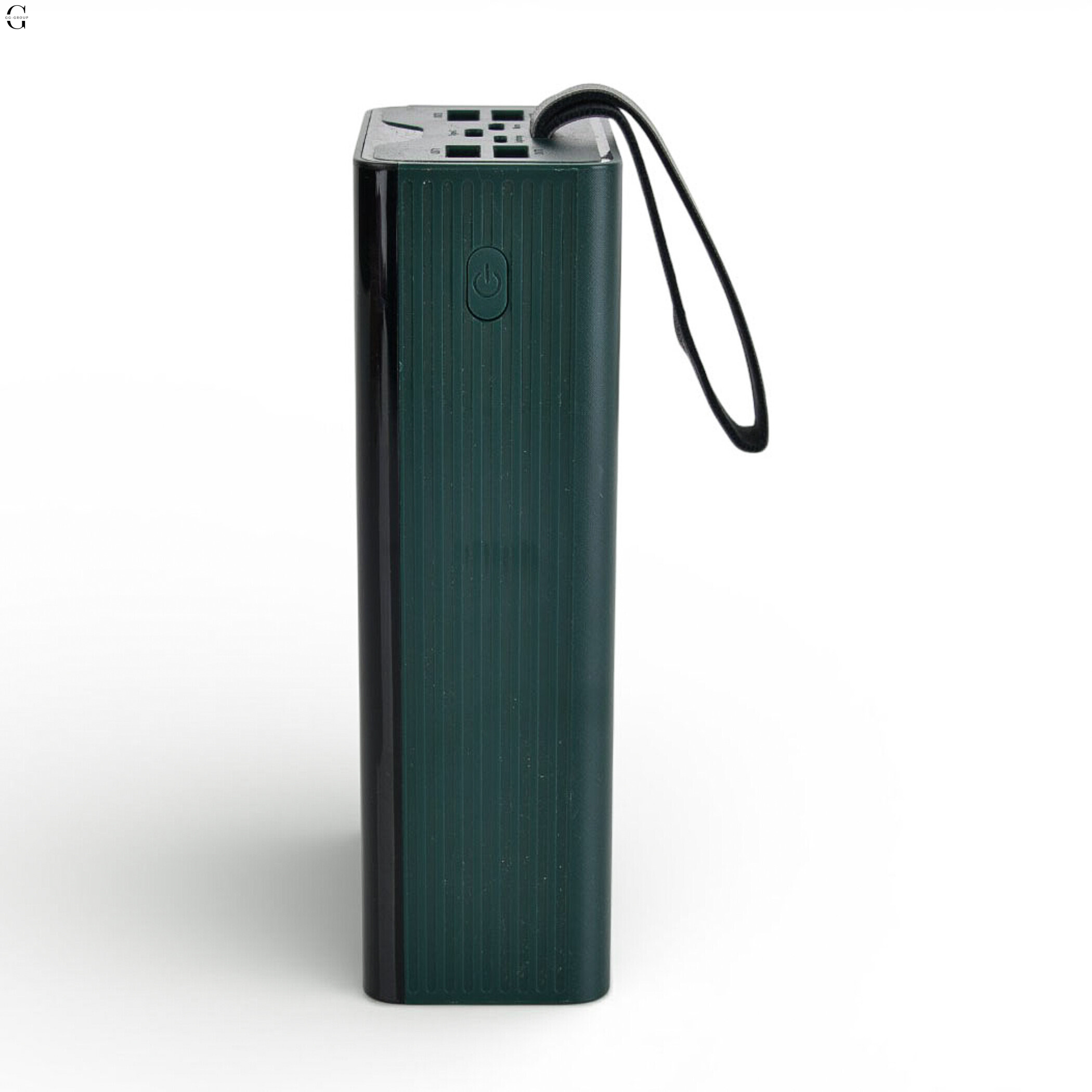 Power bank Повербанк40000 мА·ч с LED-дисплеем и встроенными кабелями