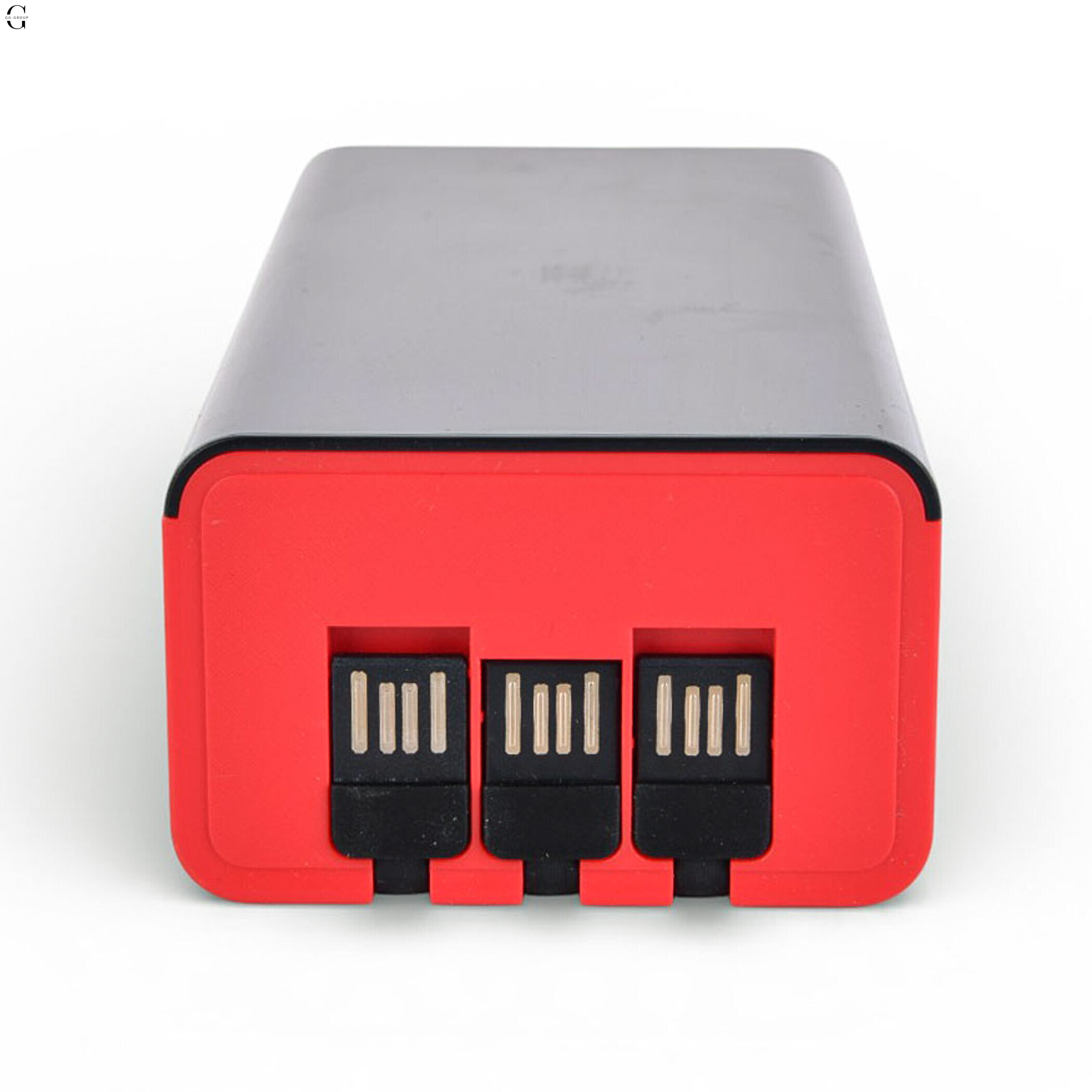 Power bank Повербанк40000 мА·ч с LED-дисплеем и встроенными кабелями