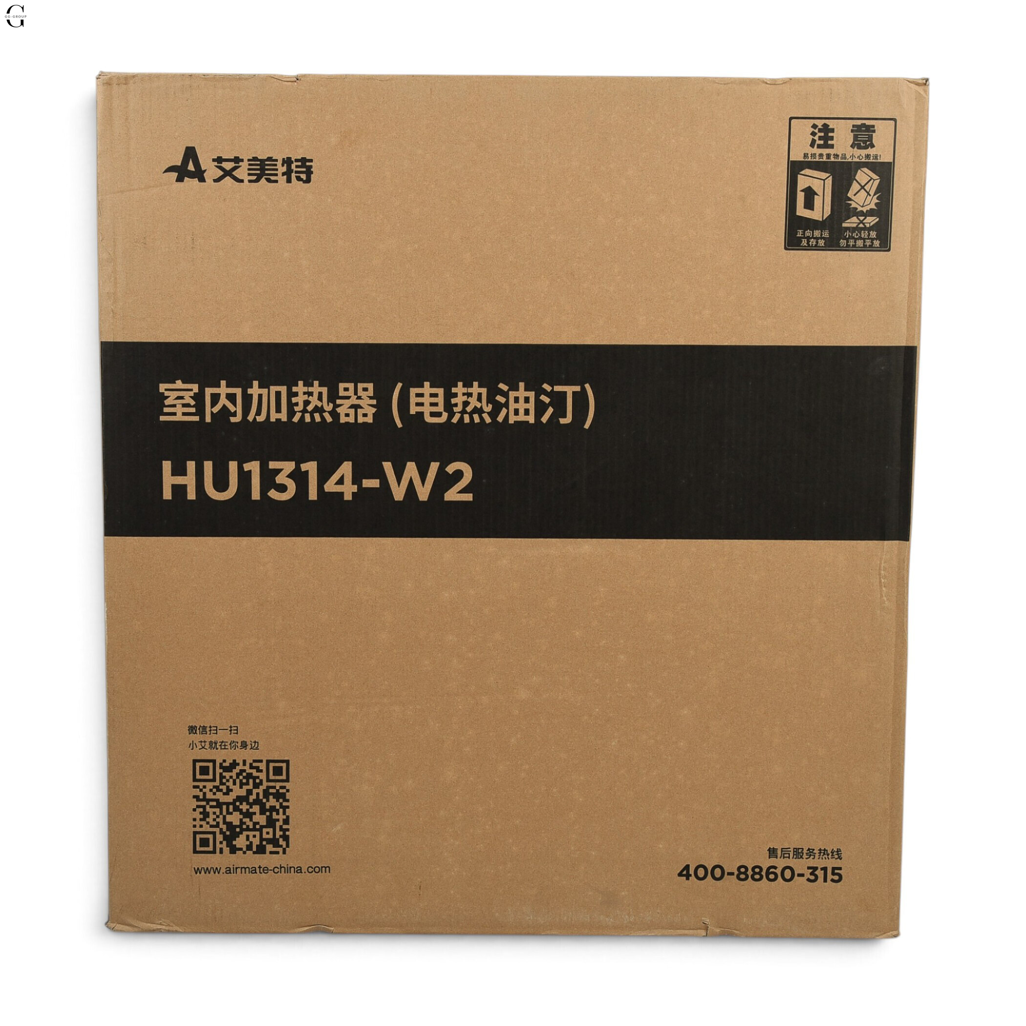 Масляний електричний обігрівач AIRMATE HU1314-W2 2200 Вт із сушаркою та зволожувачем повітря