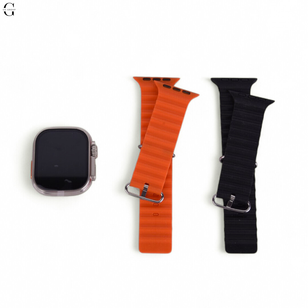 Часи + 2 ремінці + бездротова зарядка X8 Watch set AND 5325