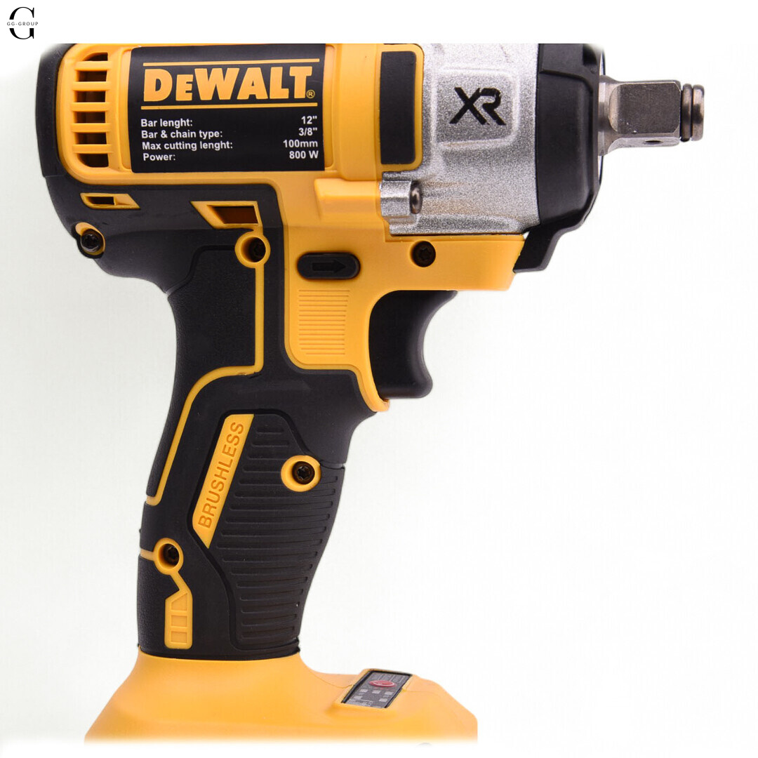 DeWALT гайковерт акумуляторний 36V безщітковий з кейсом, 2×5Ah акумуляторами 