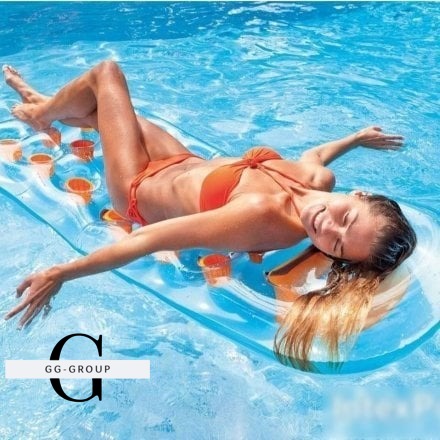 Intex Матрац 59895 NP (12) склянка велика, розміром 188х171см, від 8-ми років