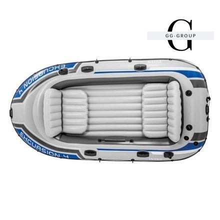 Intex Човен “EXPLORER 4“ 68324 NP (1) з алюмінієвими веслами
