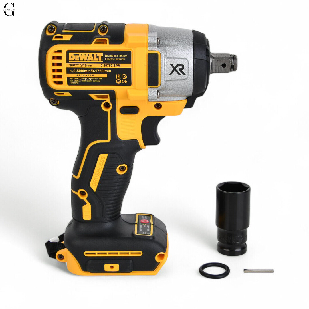 DeWALT гайковерт аккумуляторный 36V бесщеточный с кейсом, 2×6Ah аккумуляторами