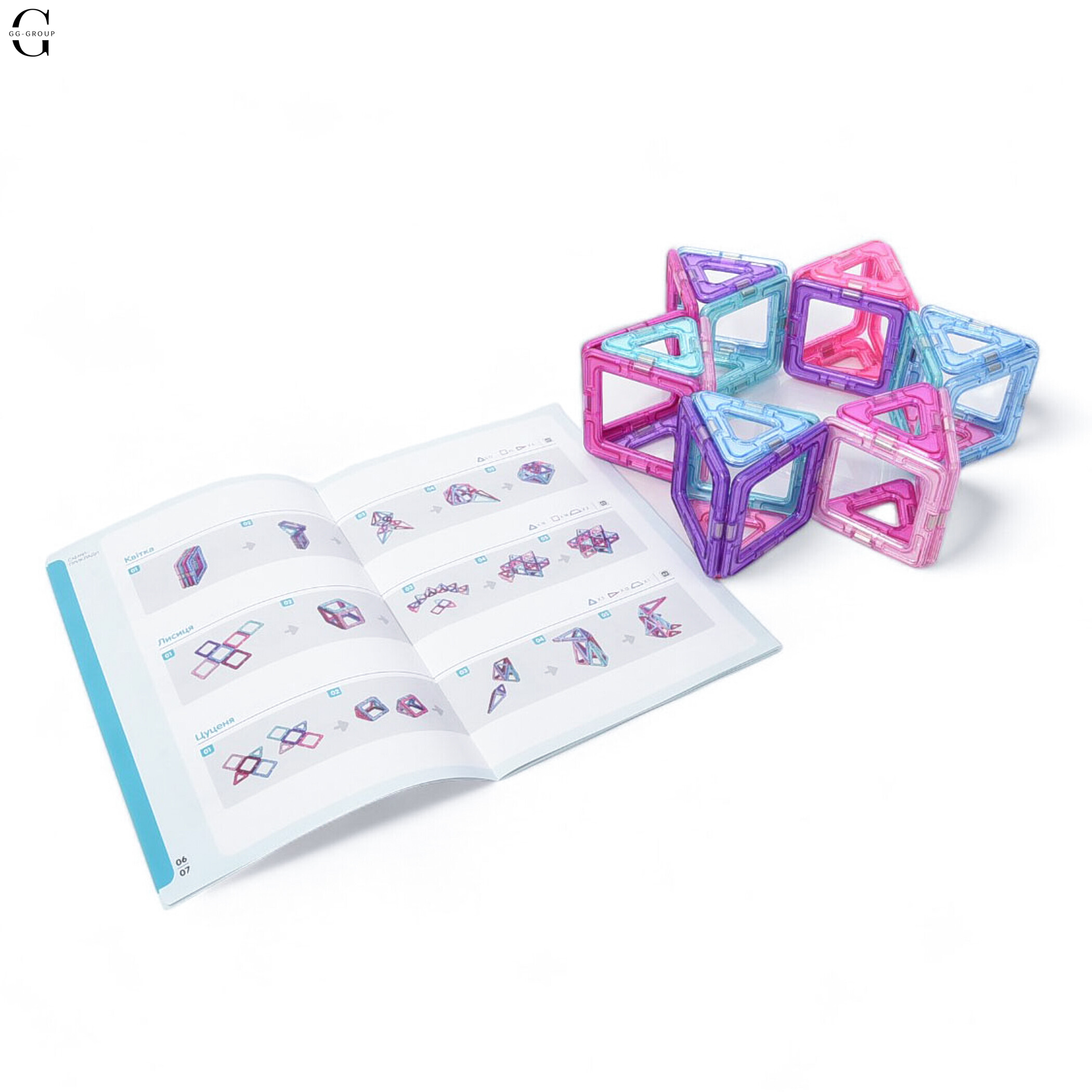 Магнитный конструктор Magnit/Magical/LIMO TOY 30 деталей