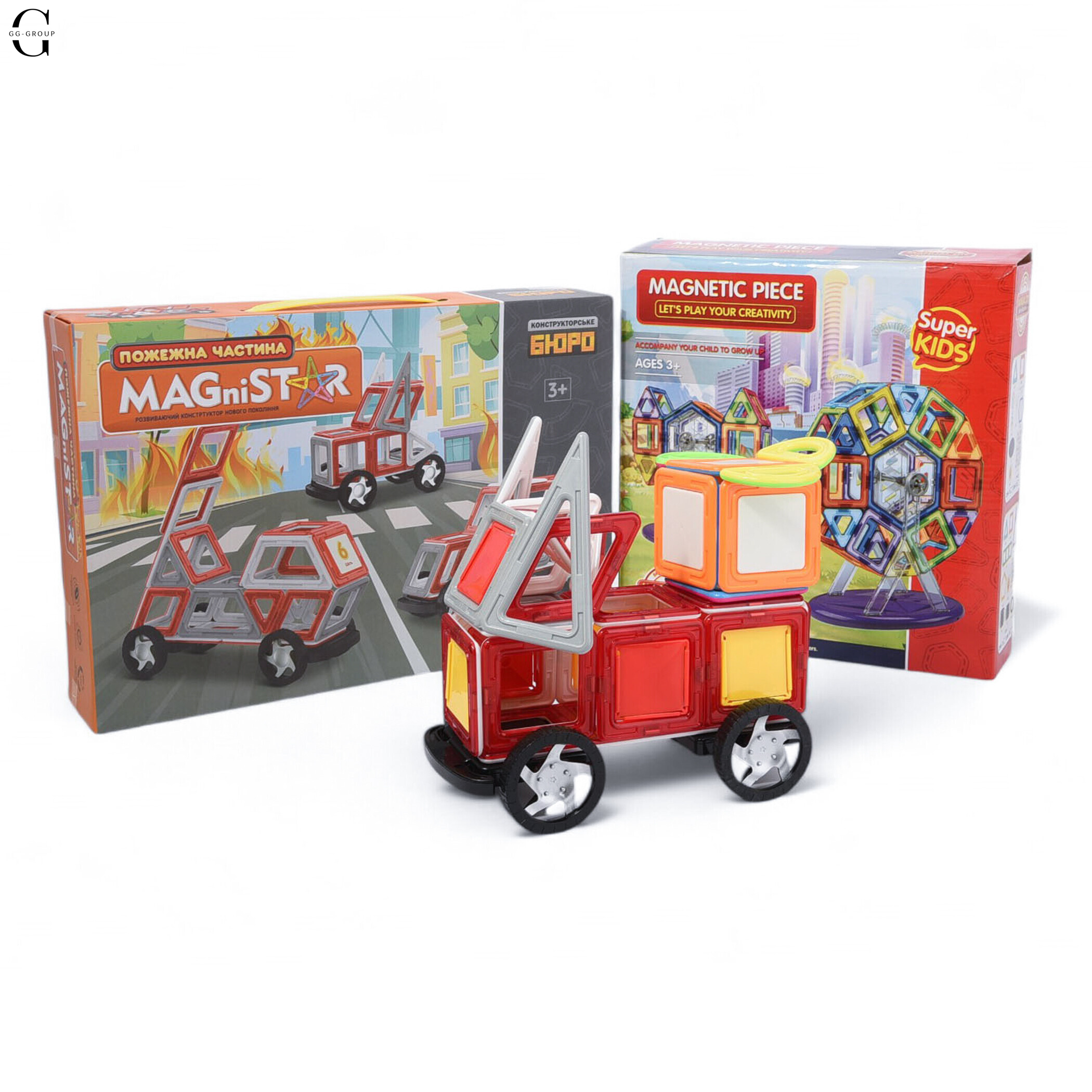 Магнитный конструктор Magnit/Magical/LIMO TOY 119 деталей