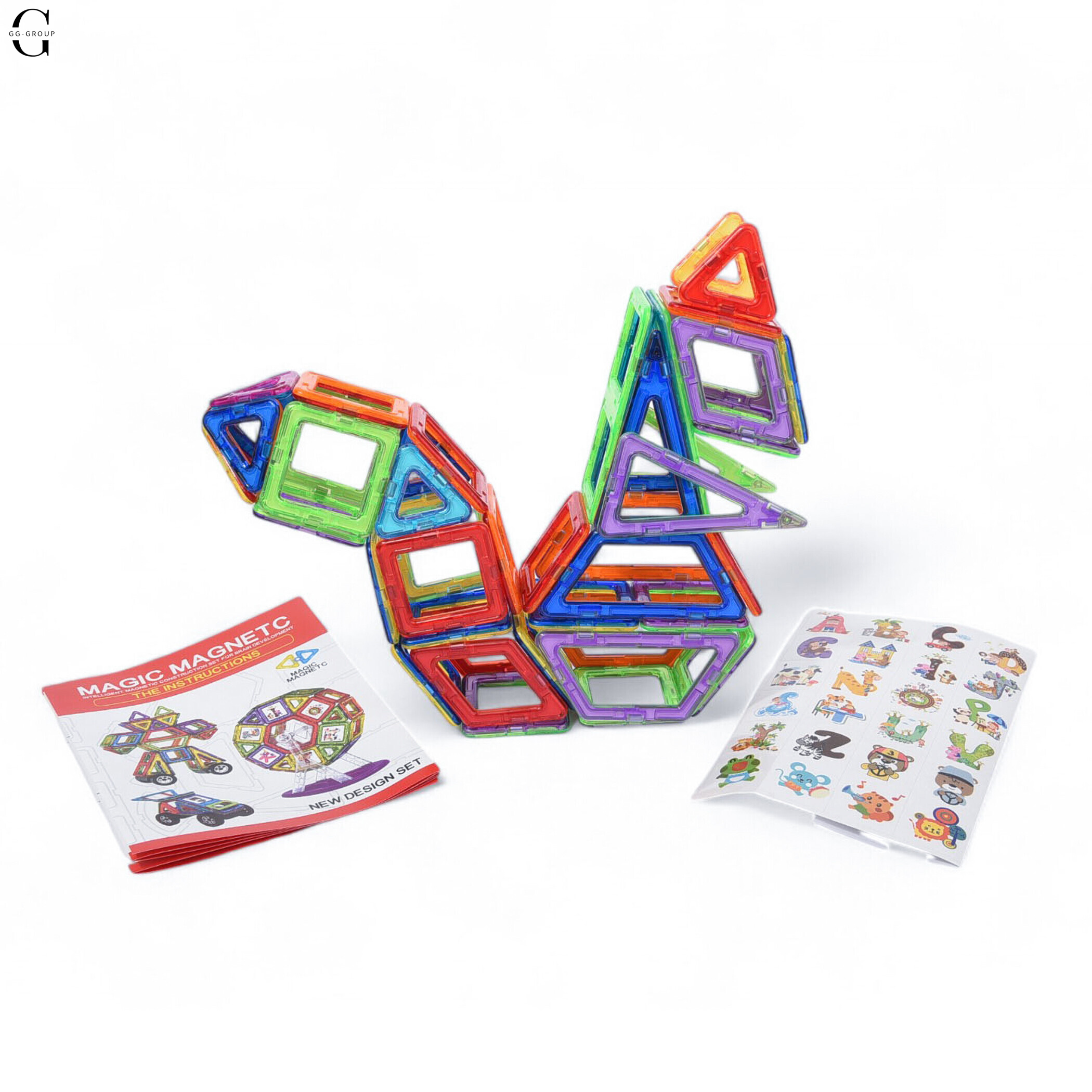 Магнитный конструктор Magical Magnet деталей 154
