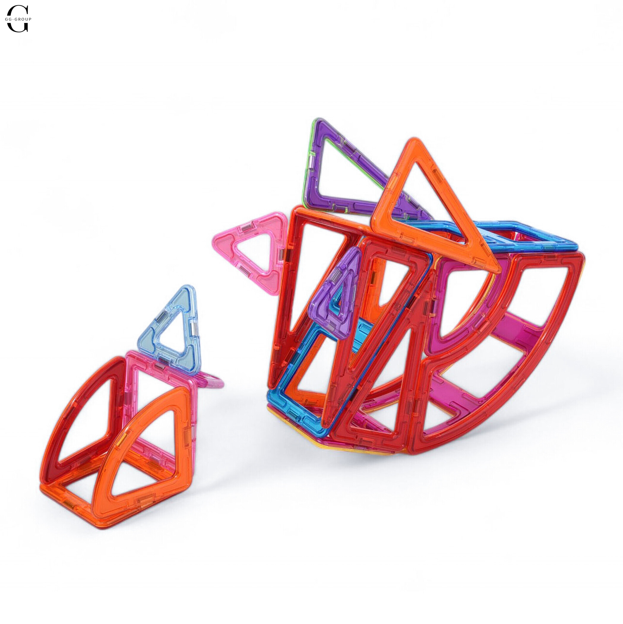 Магнитный конструктор, транспорт и морские обители 146 деталей Magnit/Magical/LIMO TOY
