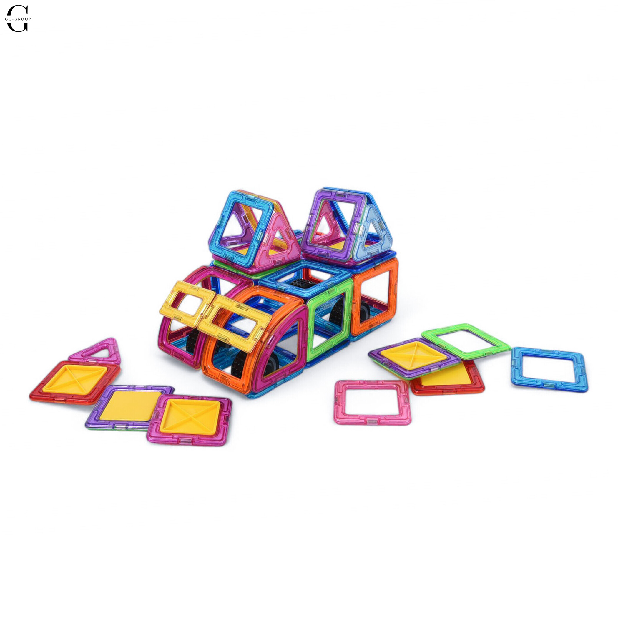 Магнитный конструктор 183 деталей стройтехника Magnit/Magical/LIMO TOY