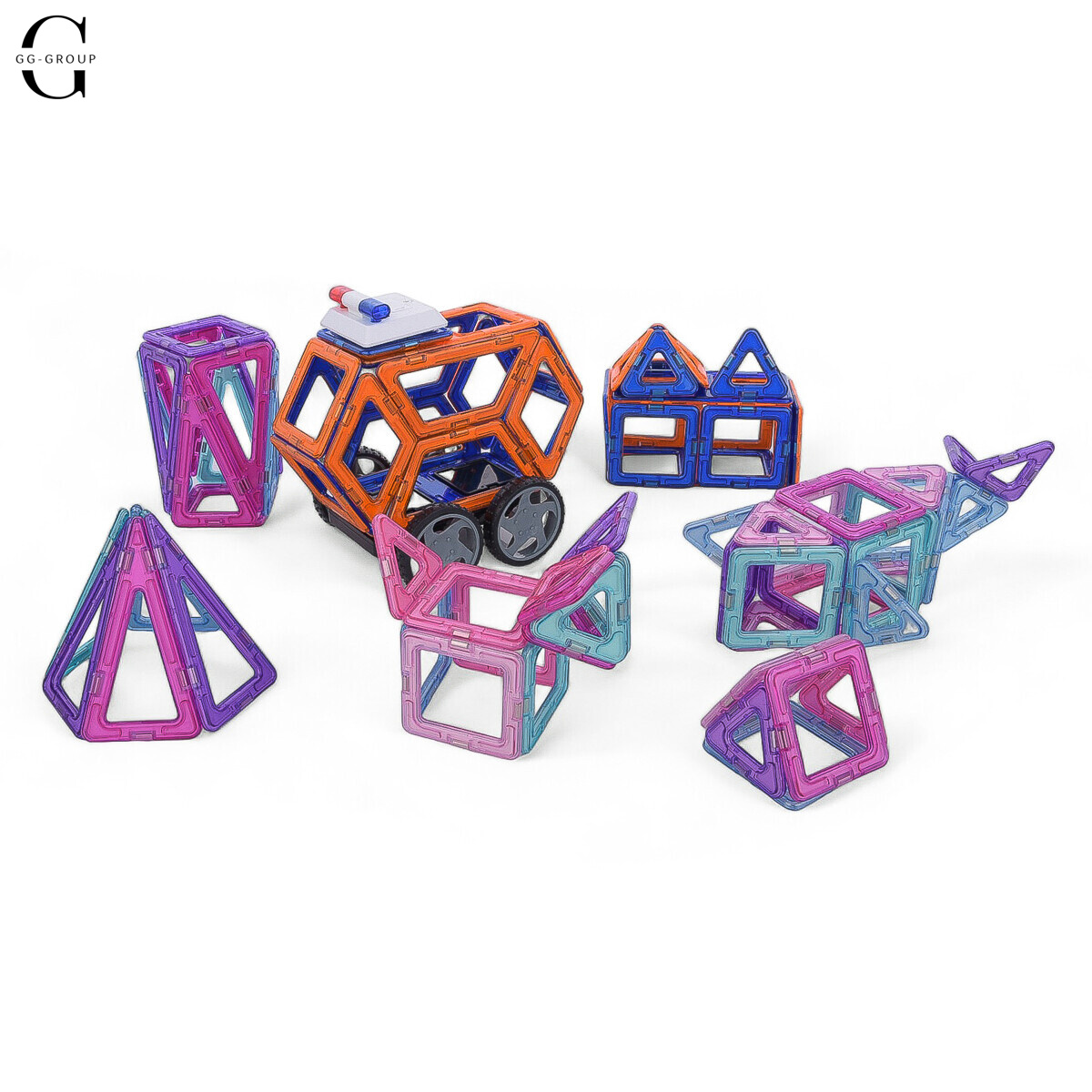 Магнитный конструктор Magical 104 детали Magnit/Magical/LIMO TOY