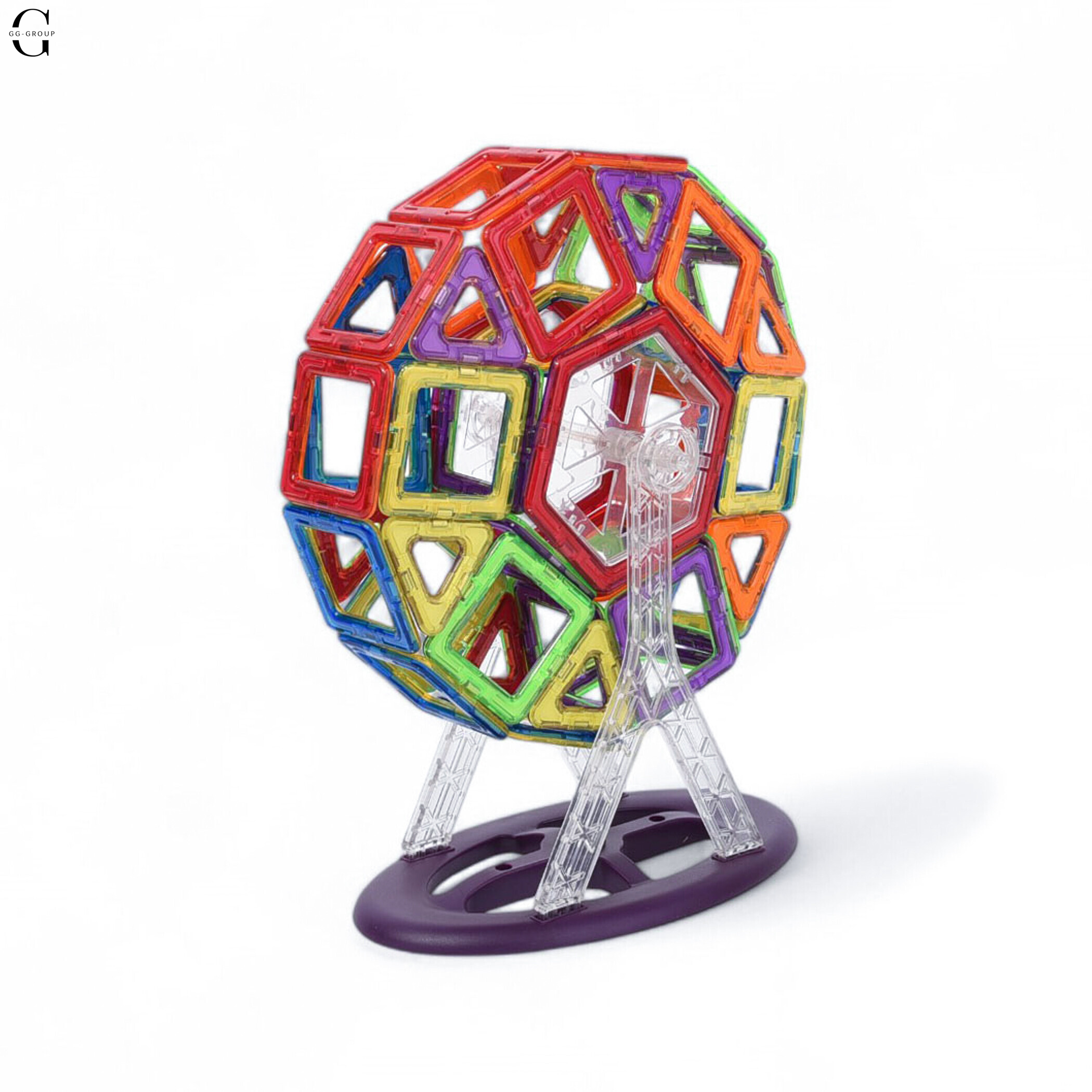 Магнитный конструктор Magical Magnet деталей 124 деталей