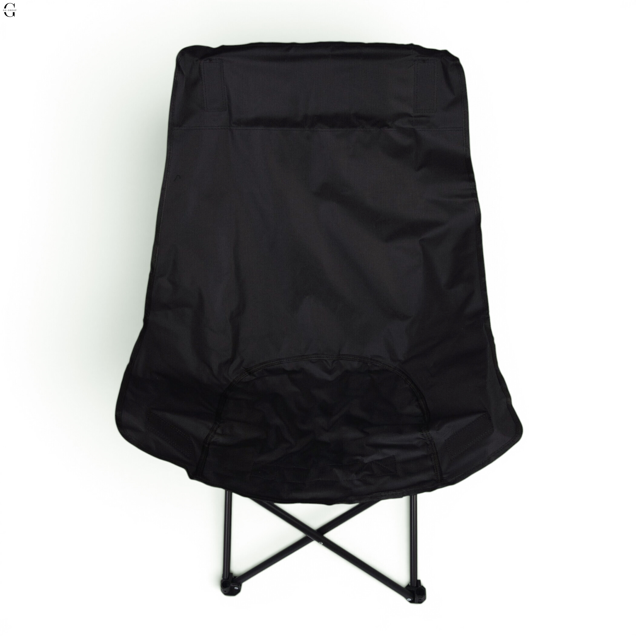     Складне туристичне крісло-павук Compact Outdoor Chair 100 кг з чохлом чорне