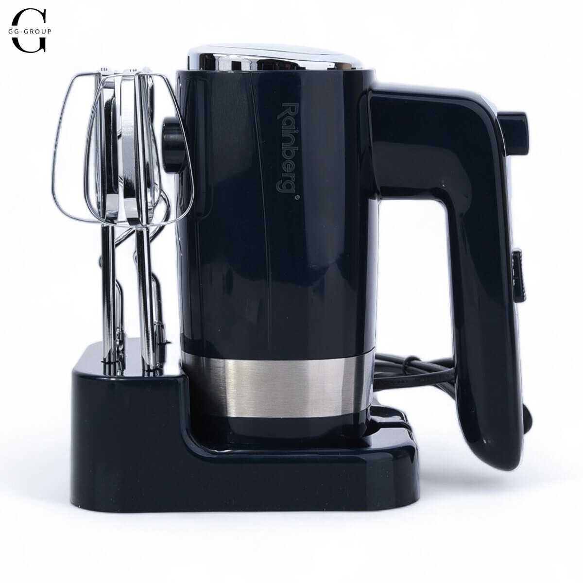 Миксер кухонный Rainberg RB-2216 600 Вт, 5 скоростей, венчики и крюки для теста
