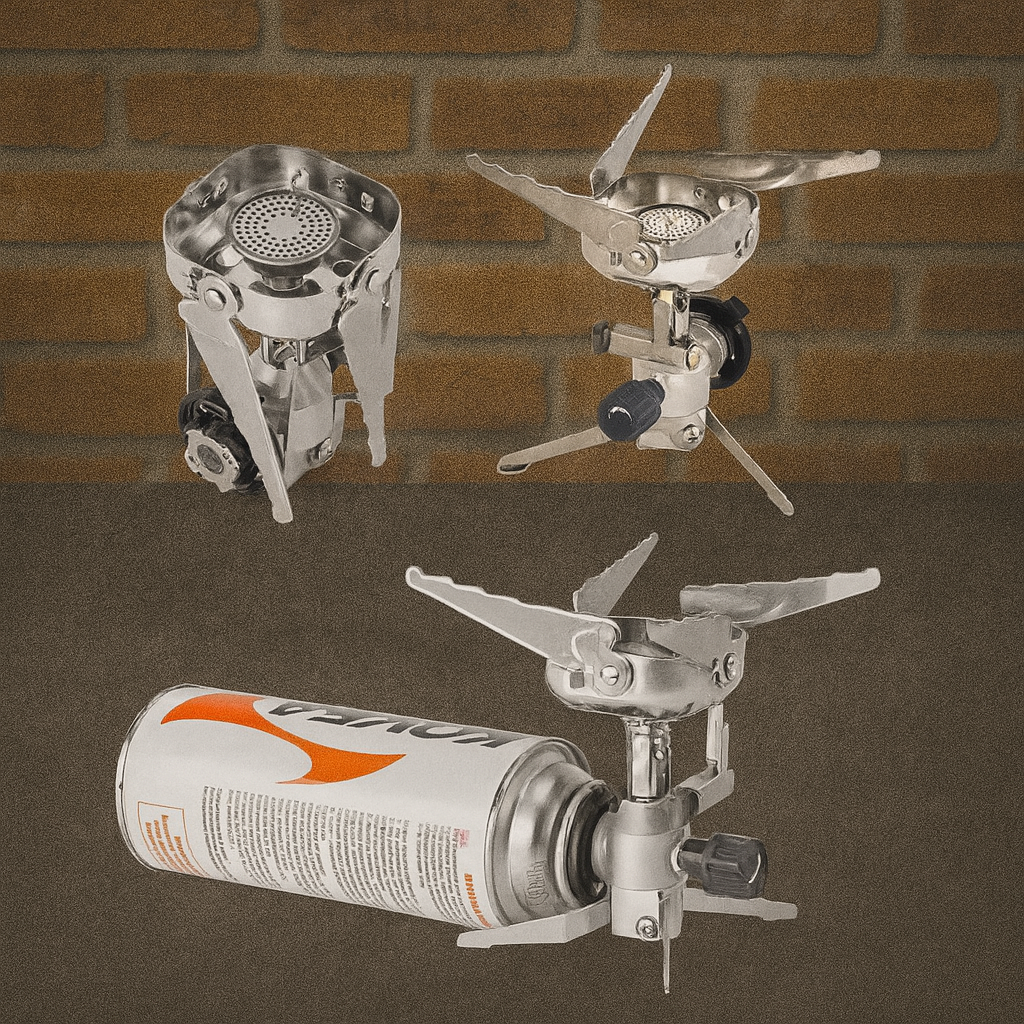 Горелка Kovea Maximum Stove с пьезоподжигом для цангового баллона, складная, портативная, 1.76 кВт
