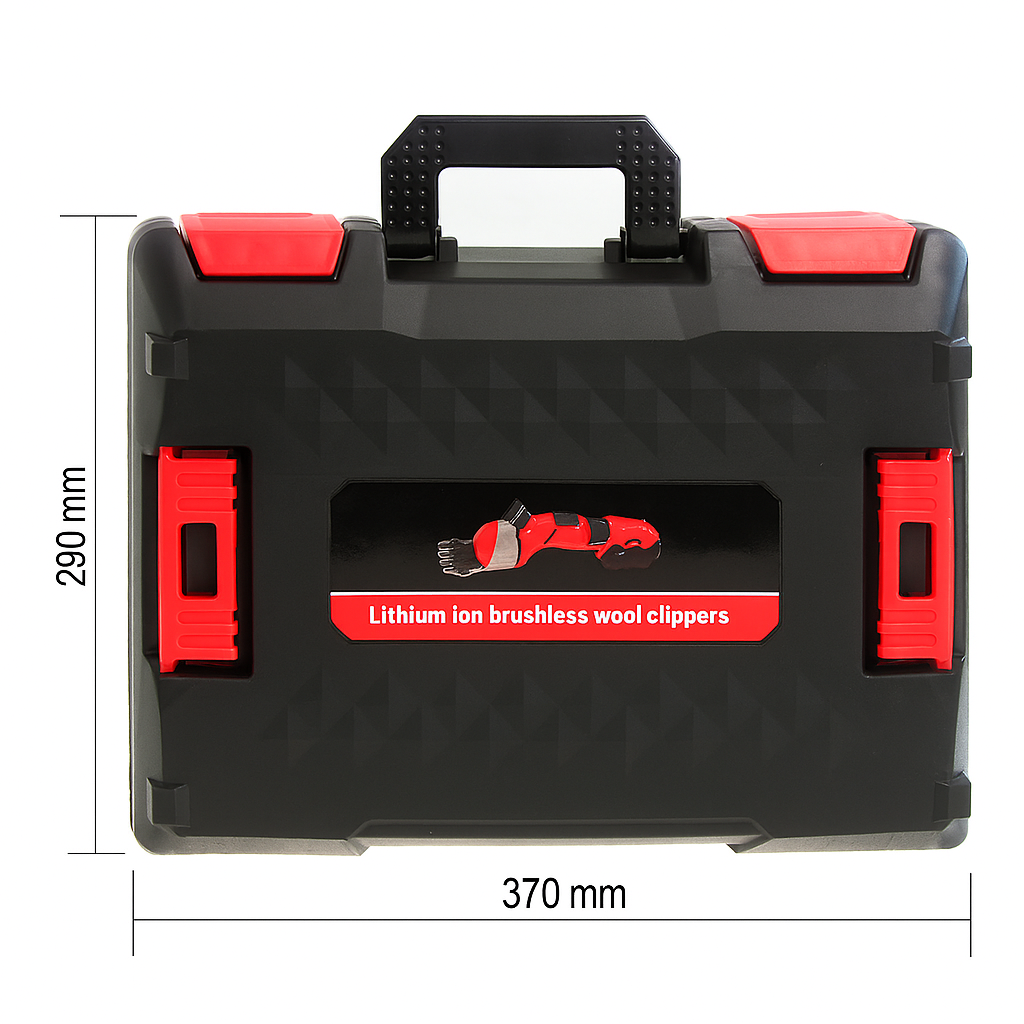 Аккумуляторная машинка для стрижки овец Lithium Brushless 48V с кейсом и 2 АКБ
