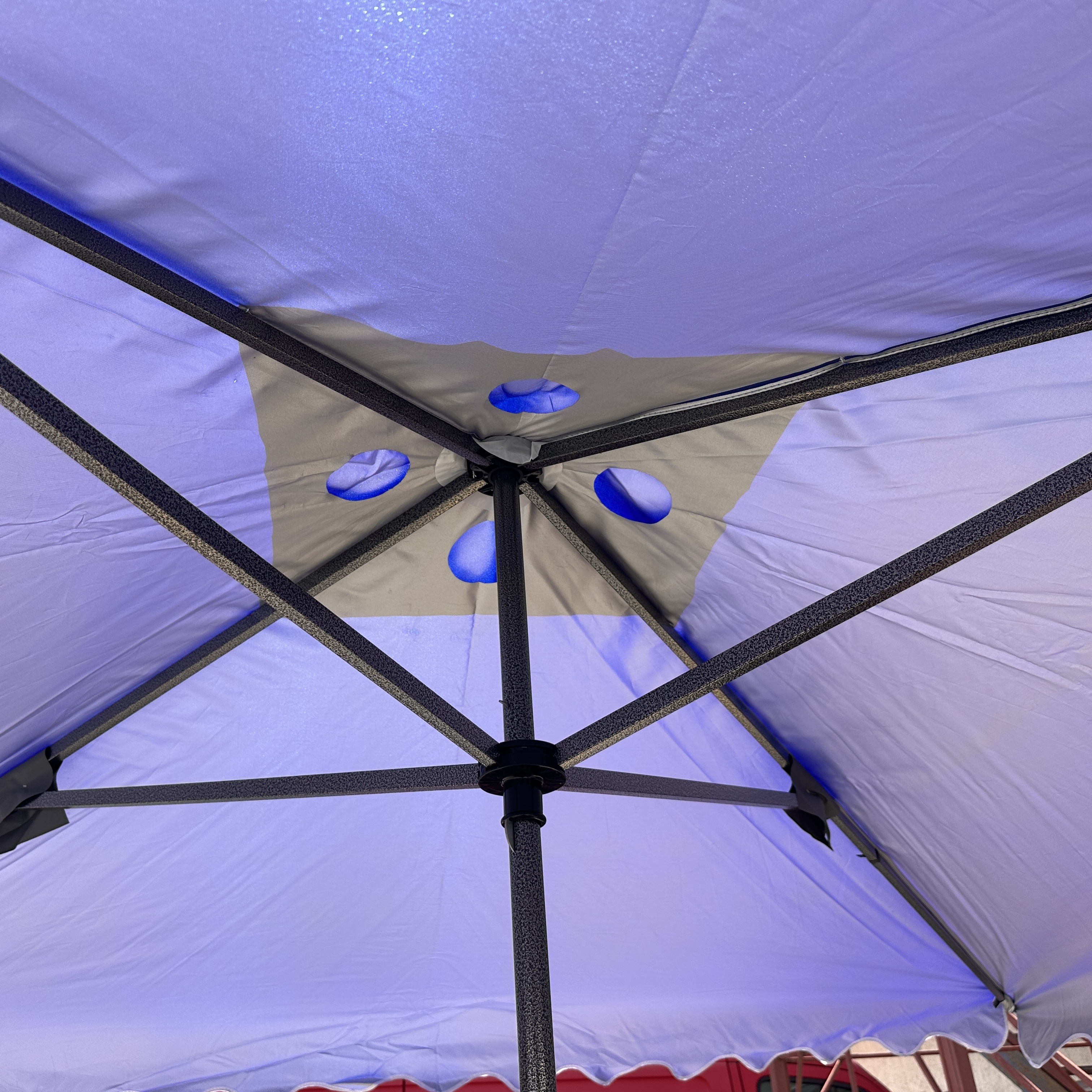 Прямокутна парасолька Monsen LS  2.5×2.5 м з УФ-захистом, вітровим клапаном і регулюванням висоти