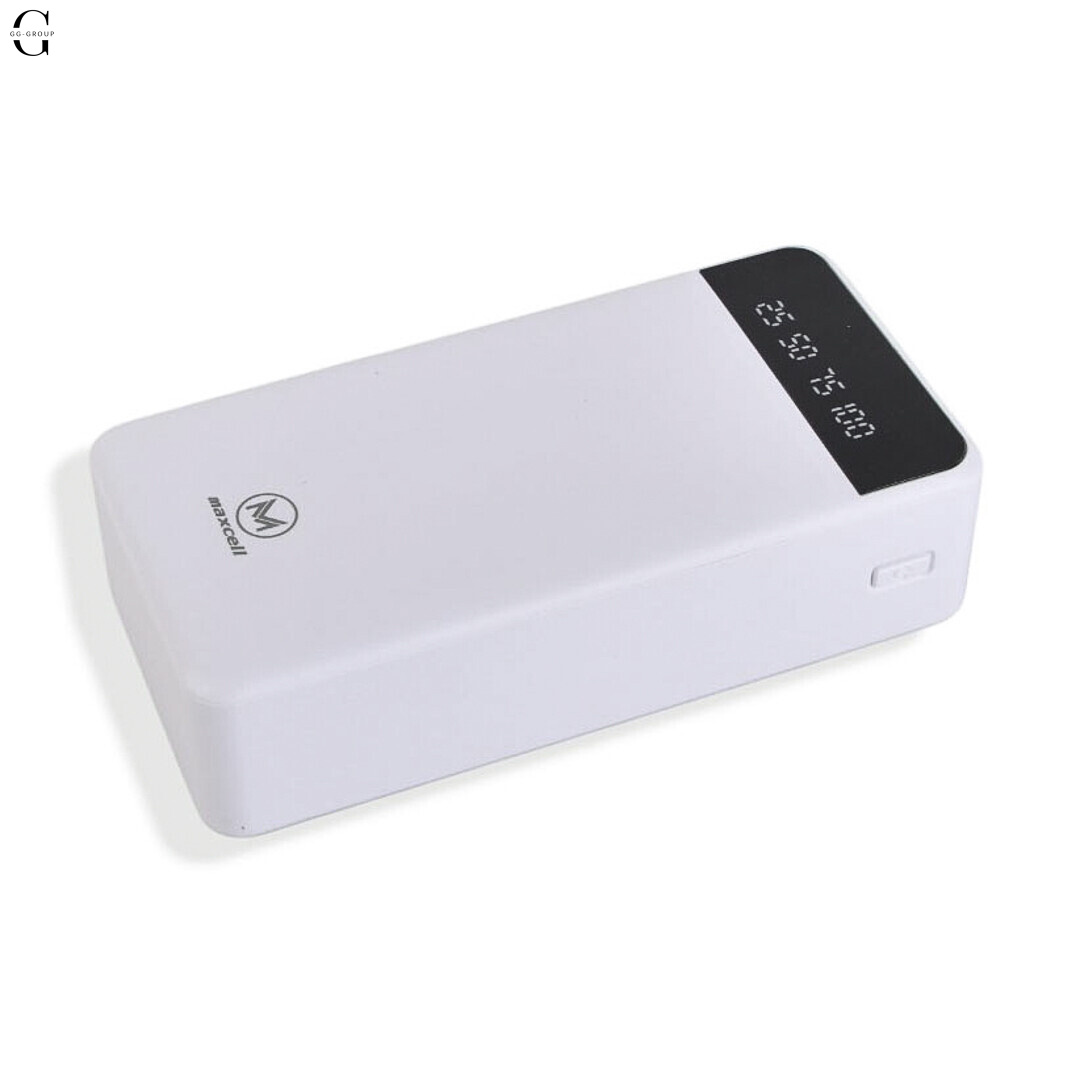 Power Bank MAXCELL 30000mAh PJ0086B J91B, зовнішній аккумулятор 2.1A з LED-індикатором
