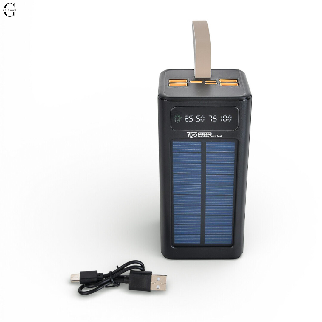 Повербанк Power Bank 7GO GPW-01 50000mAh PD 22.5W — 4 USB, Type-C, Micro-USB, iPhone