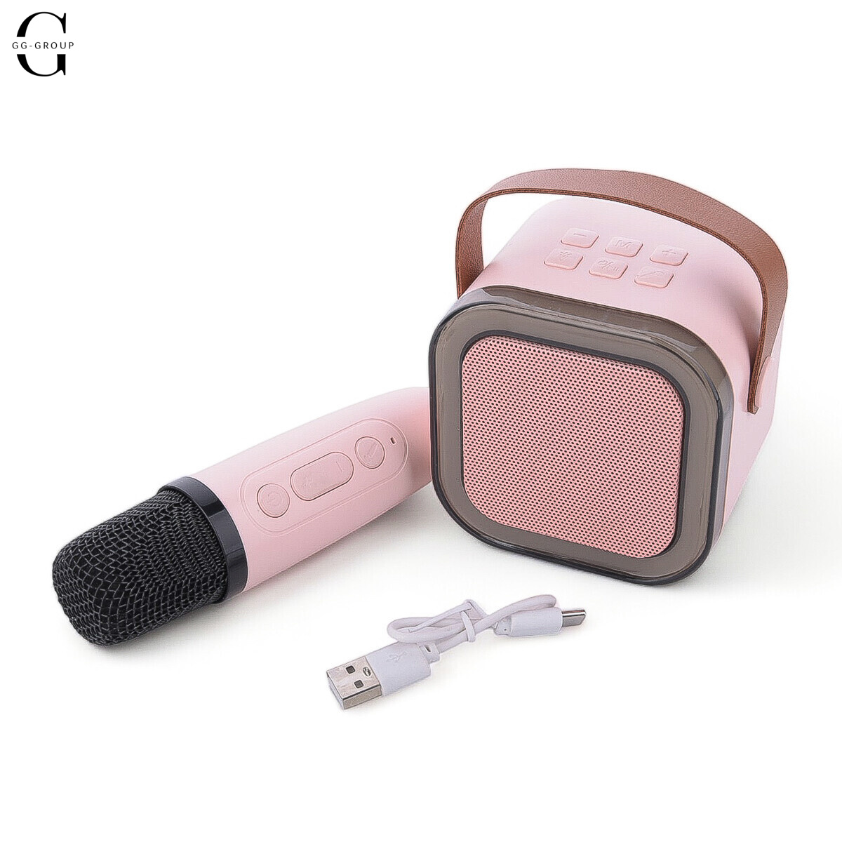 Мини-детское караоке с подсветкой RGB K12