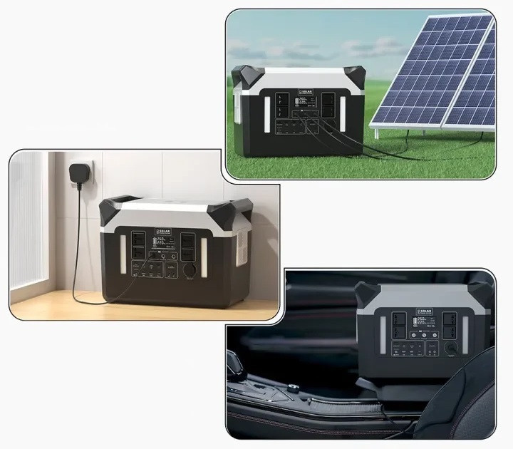 Зарядна станція 2000W 2176Wh-25.6V-85AH LiFePo4