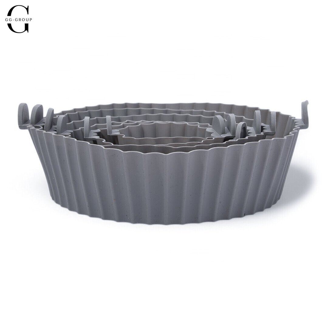Набор силиконовых корзин для фритюра и выпечки Food Grade Silica 880-3