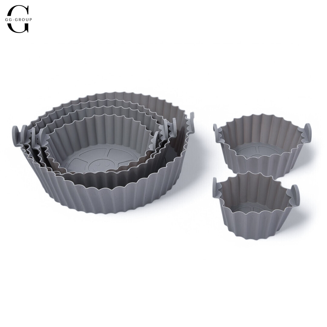 Набор силиконовых корзин для фритюра и выпечки Food Grade Silica 880-3