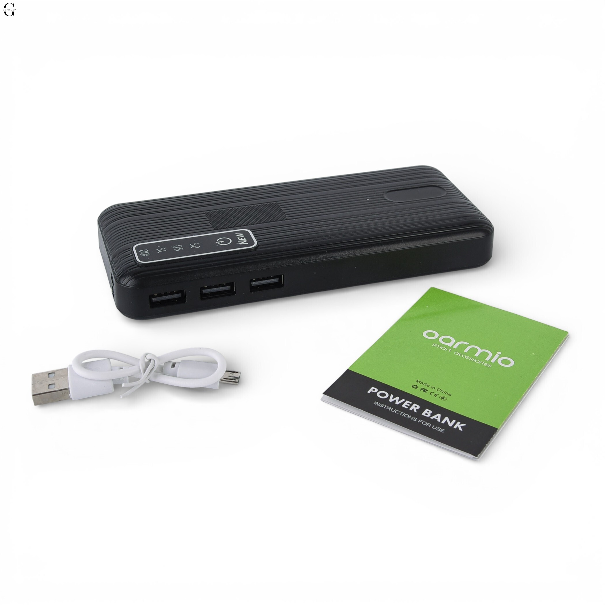 Power Bank OARMIO MXQ-M284A 30000mAh, 3×USB,